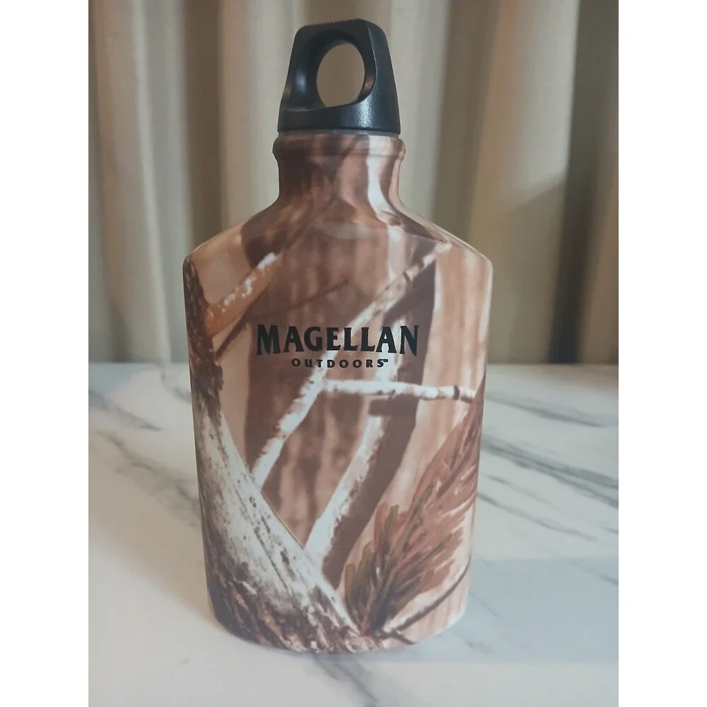 Magellan Outdoors Camouflage Flask Hiking Hunting